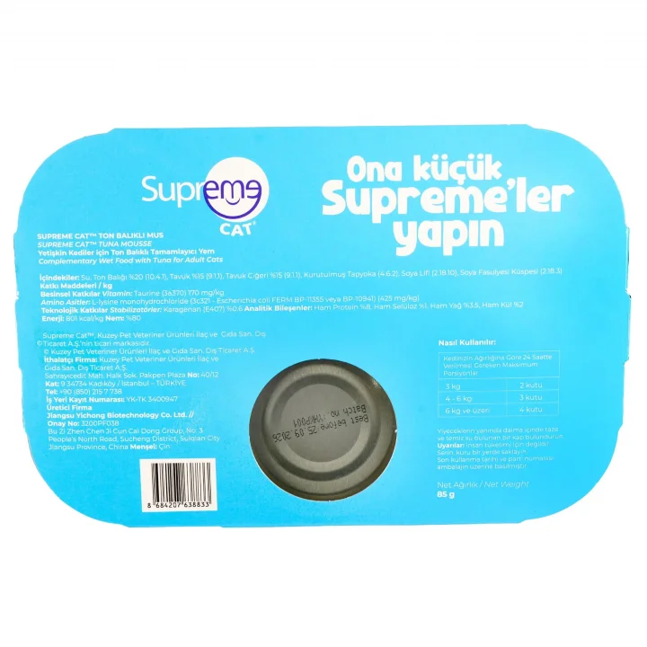 Ton Balıklı Püre 85gr 6 Al 5 Öde Kedi Islak Mama
