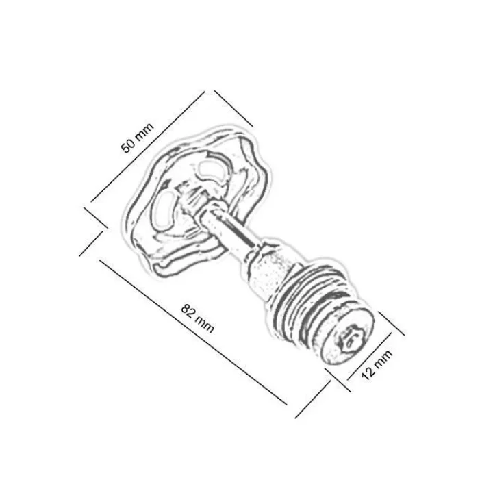Mey İthalat® Topsan Stop Vana Takımı 1/2
