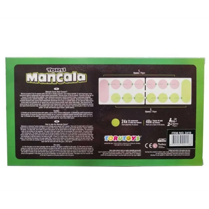 ToruToys Mangala Türk Zeka Ve Strateji Oyunu