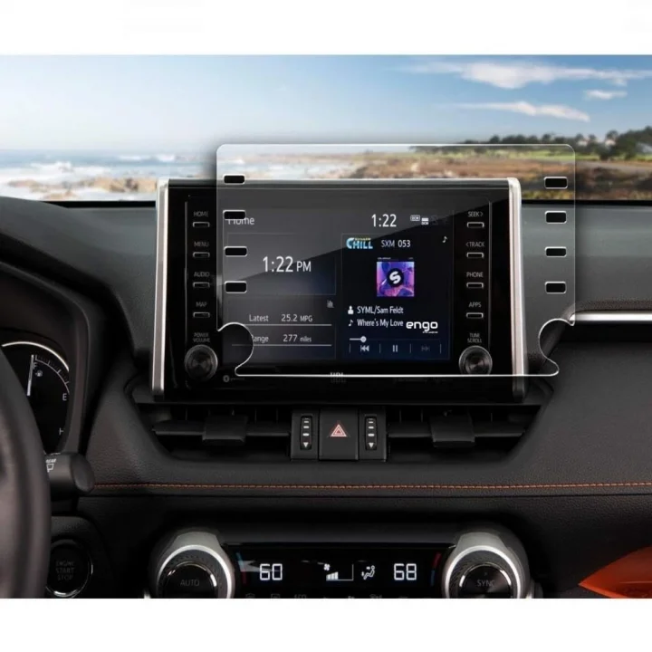 Toyota Corolla 8 İnç İle Uyumlu Mat Ekran Koruyucu Multimedya 2020-2021