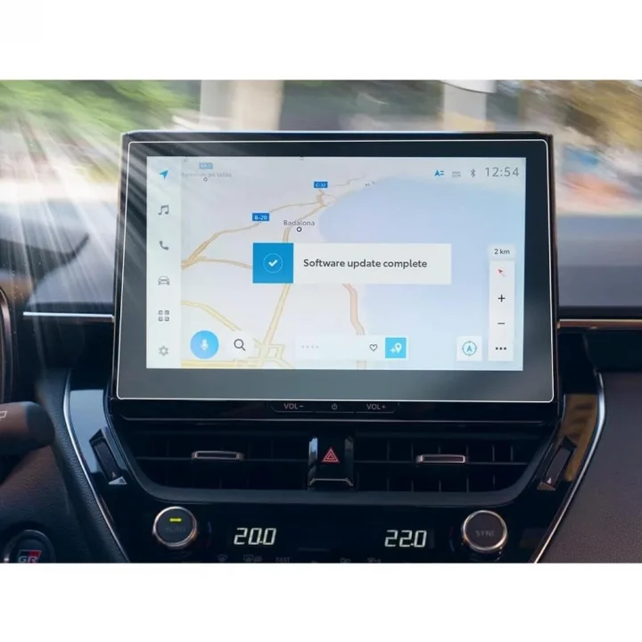 Toyota Corolla Cross Multimedya & Navigasyon 10.5 İnç İle Uyumlu Mat Ekran Koruyucu