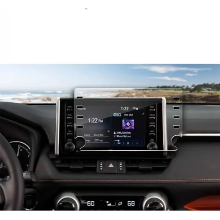 Toyota Hilux Multimedya 8 İnç İle Uyumlu Ekran Koruyucu Şeffaf Nano