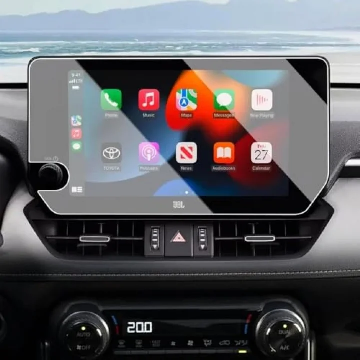 Toyota Rav4 10.5 İnç İle Uyumlu Mat Ekran Koruyucu Multimedya