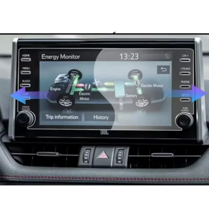 Toyota Rav4 8 İnç İle Uyumlu Mat Ekran Koruyucu Multimedya Navigasyon