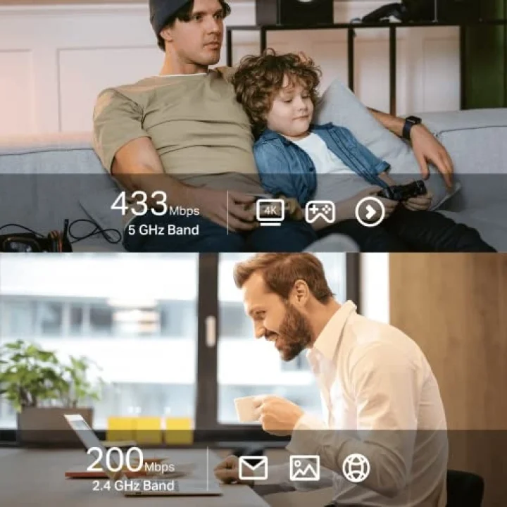 TP-Link Archer T2UB Nano, AC600 Nano Wi-Fi Bluetooth 4.2 USB Adaptör