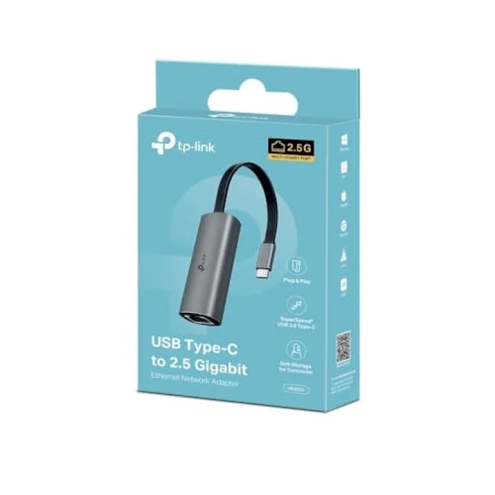 TP-Link UE302C, USB Type-C den 2.5 Gigabit Ethernet Adaptörü