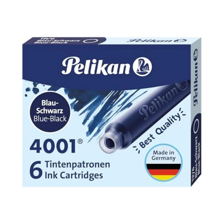 Tp6X Dolma Kalem Kartuşu Mavi Siyah Tp6Xms