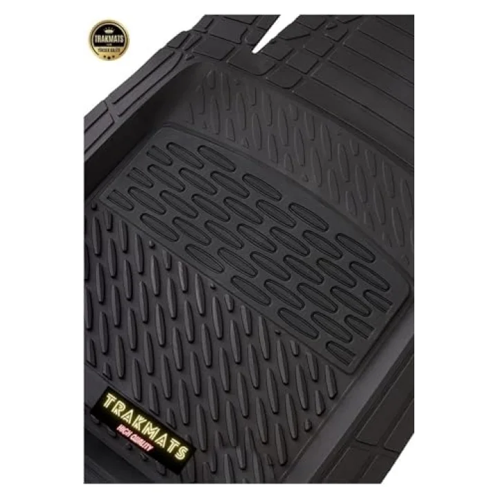 TRAKMATS (kyb17980) Yeni Logolu 2023 4D OTO PASPAS UNİVERSAL ADA SİYAH Kia Rio HB ile uyumlu