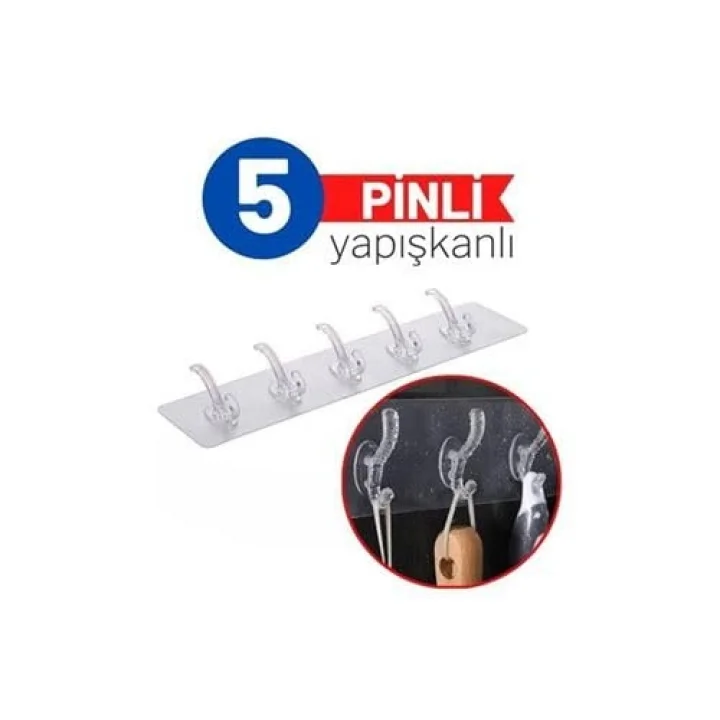 Transformacion Xenoty 5 Pinli Yapışkanlı 90D Tüm Alanlarda Askı
