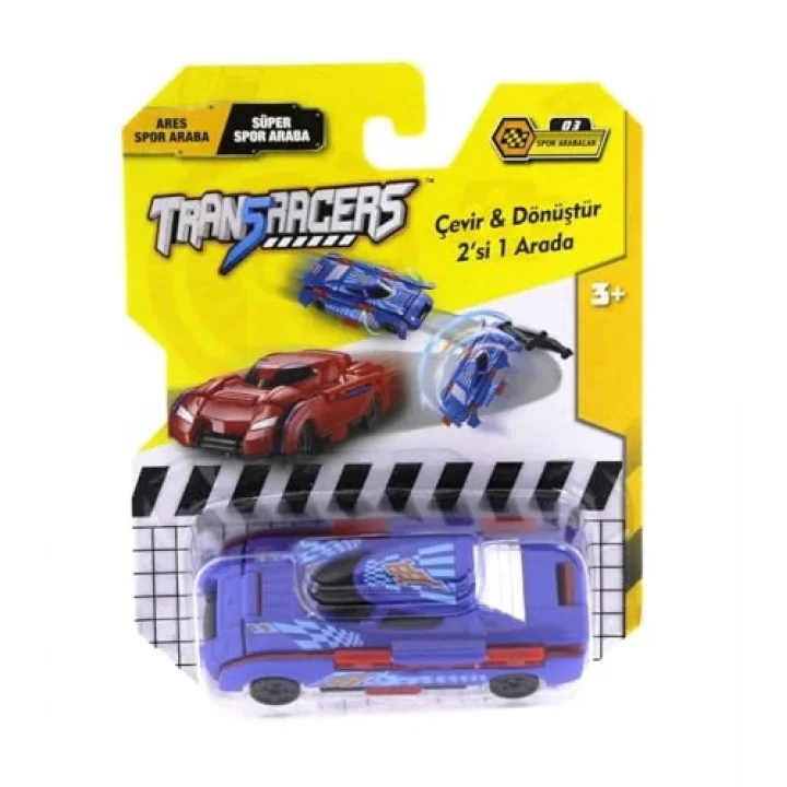 Transracers Dönüşen Araçlar Spor Arabalar Ares/Süper
