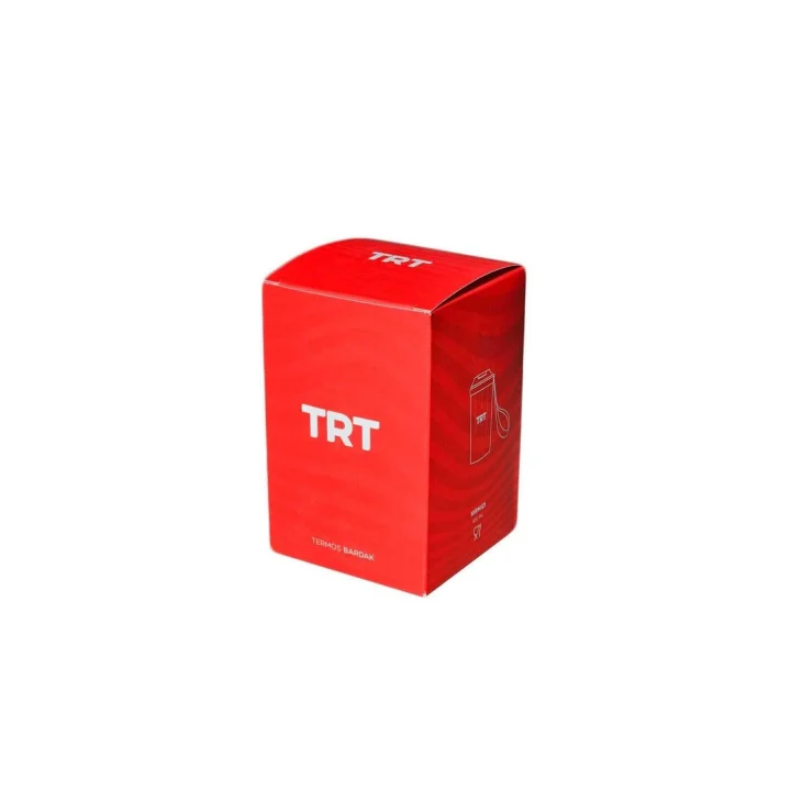 TRT Marketim Özel Kırmızı Termos