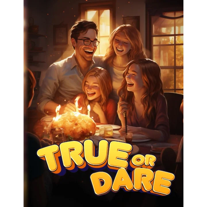 Truth or Dare -Thanksgiving Party Game, Memorable Questions and Challenges for a Hilarious Feast, Perfect for Thanksgiving Gatherings or Adult Trivia Fun, Friendsgiving Games, Grateful Night Out Games