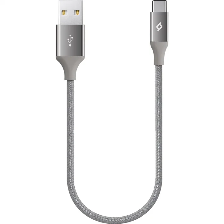 T.Tec 2Dk26Ug Type C-Usb 30Cm Gri Kablo