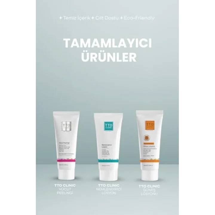 TTO Clınıc Vücut Yağı Çilek 200 Ml (Çay Ağaci Yaği/Tea Tree Oil)