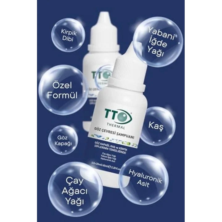 TTO Göz Çevresi Şampuanı 45 Ml 15 Ml