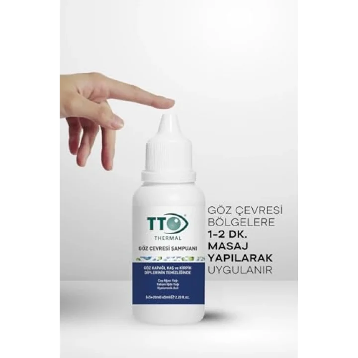TTO Göz Çevresi Şampuanı 45 Ml 15 Ml