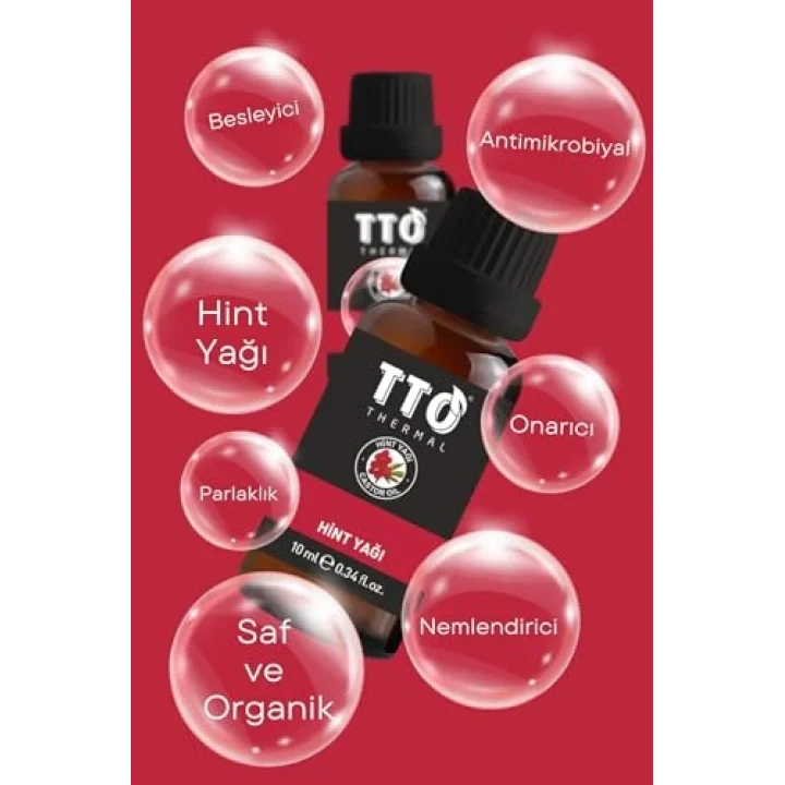 TTO Hint Yağı – Besleyici & Uzatıcı Saç Bakım Yağı 10 Ml