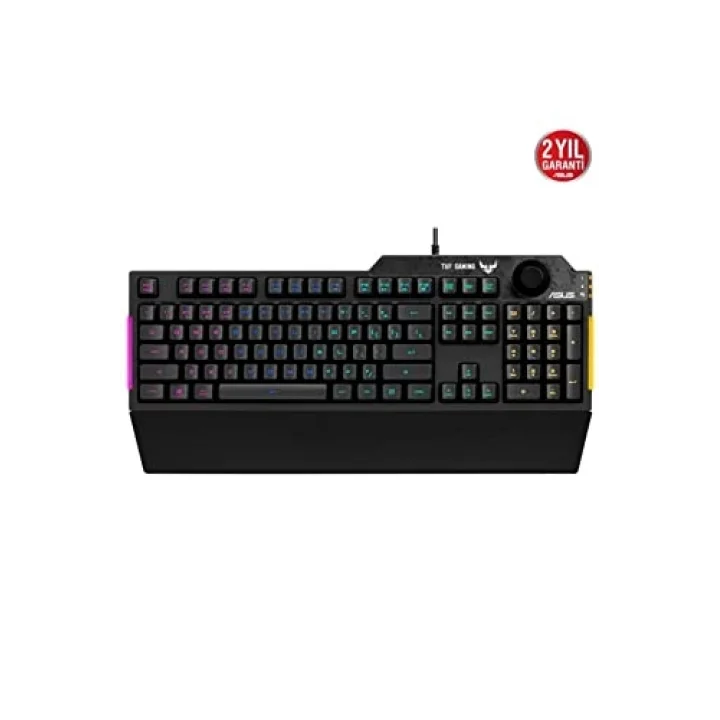 TUF Gaming K1 RGB Mekanik Hisli Kablolu Gaming (Oyuncu) Klavye