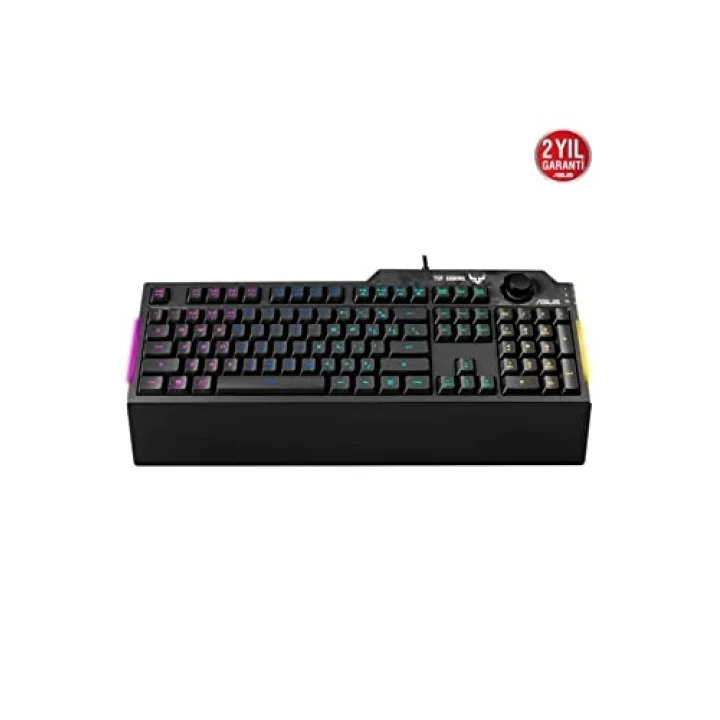 TUF Gaming K1 RGB Mekanik Hisli Kablolu Gaming (Oyuncu) Klavye