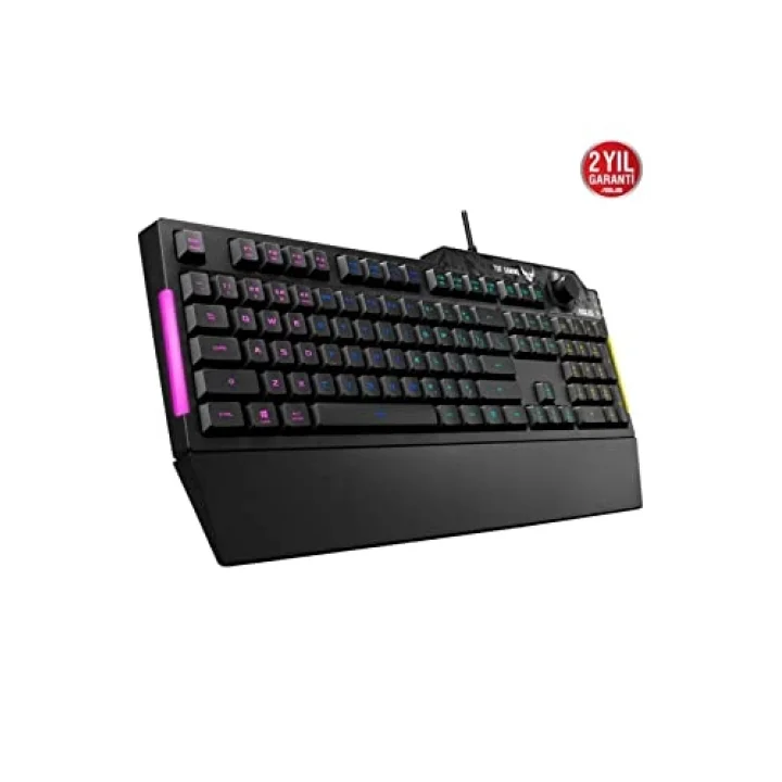 TUF Gaming K1 RGB Mekanik Hisli Kablolu Gaming (Oyuncu) Klavye