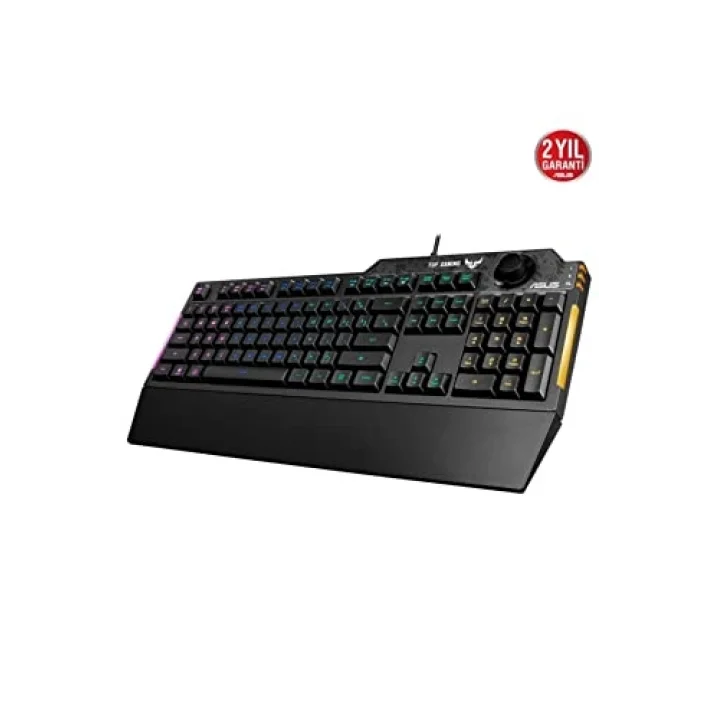 TUF Gaming K1 RGB Mekanik Hisli Kablolu Gaming (Oyuncu) Klavye