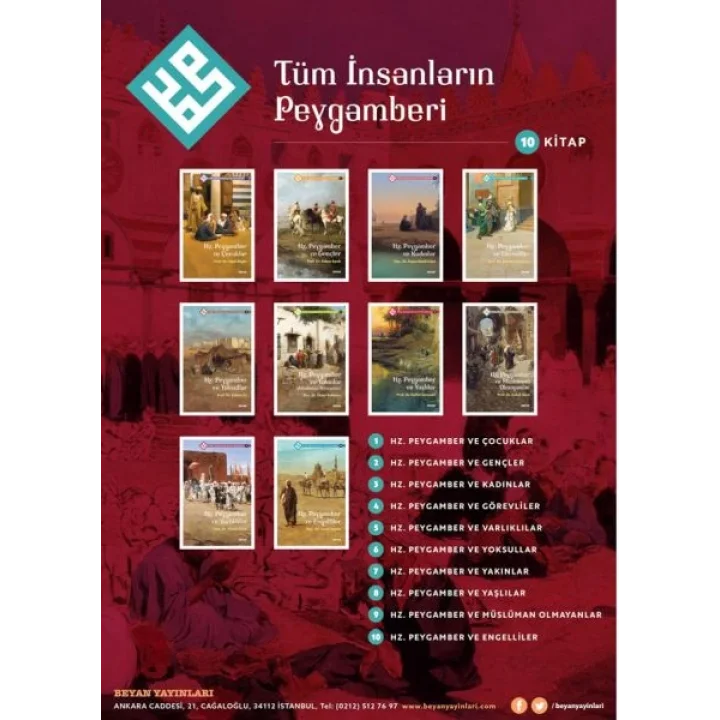 Tüm İnsanların Peygamberi Serisi (10 Kitap)