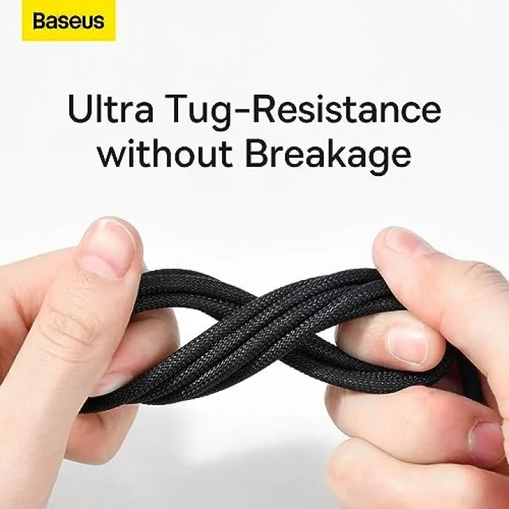 Tungsten Gold Hızlı Şarj Kablosu USB to Type-C 100W, 1m, Siyah