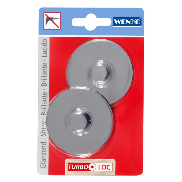 Turbo-Loc® Adaptörü delmeden sabitleme için Krom