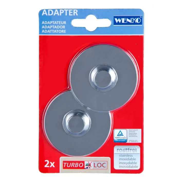 Turbo-Loc® Adaptörü delmeden sabitleme için Krom