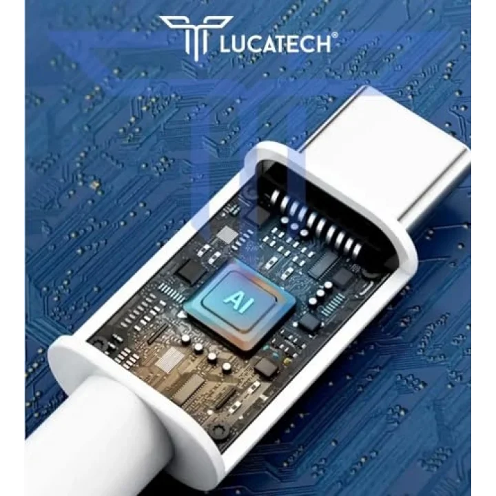 TURBO Saniye Göstergeli USB Type-C Şarj Kablosu - Hasır Kırılmaz Özel Kablo