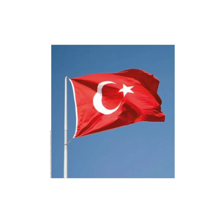 Türk Bayrağı Alpaka Kumaş 100x150cm. (Kırmızı / 100 x 150 cm)
