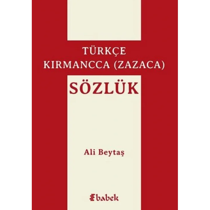 Türkçe-Kırmancca (Zazaca) Sözlük