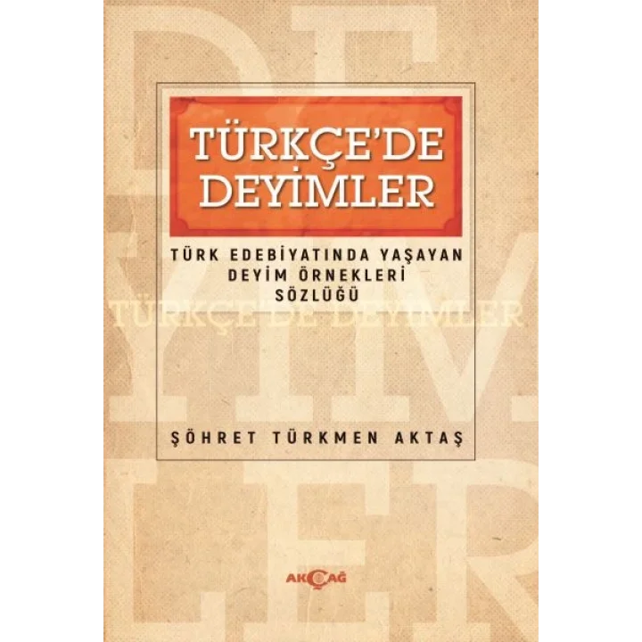 Türkçede Deyimler