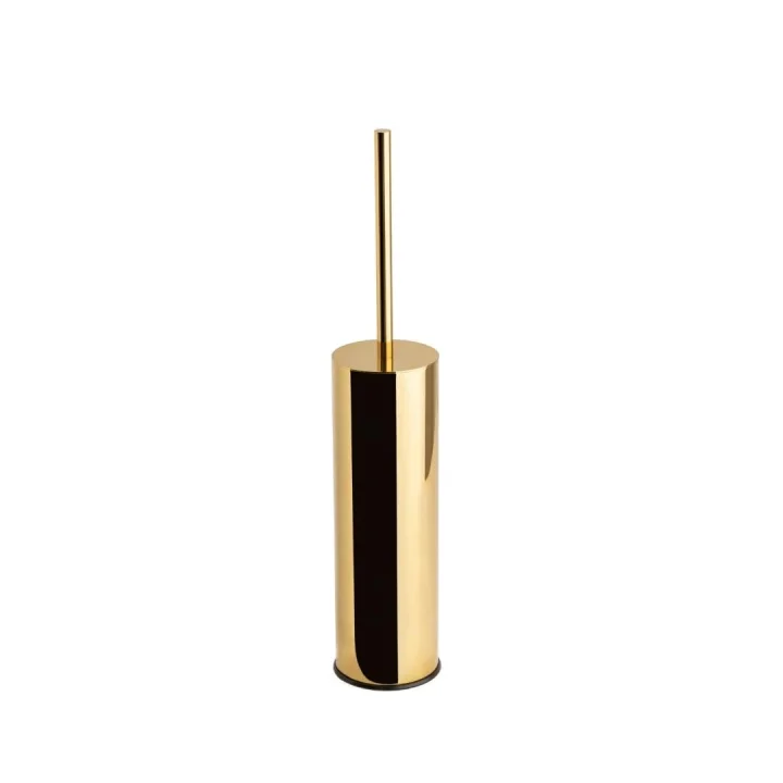 Tuvalet Fırçalığı Gold Renk 424X84X84 Mm