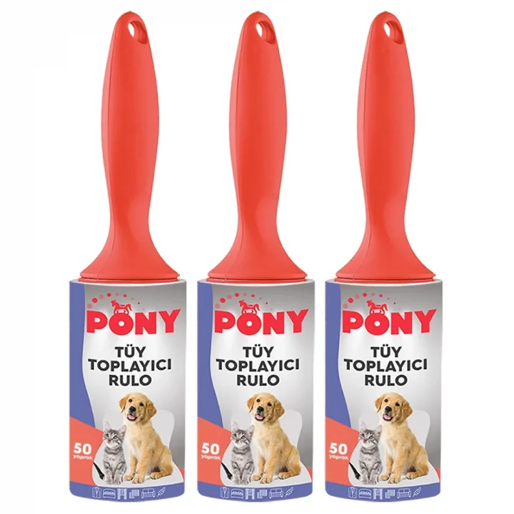 TÜY TOPLAYICI RULO 3 LÜ SET KEDİ KÖPEK
