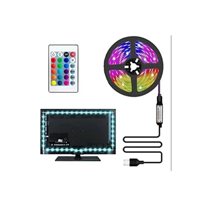 Tv Arkası 3 Mt Usb Rgb Şerit Led Ct-4566 HSPLİNM-3609