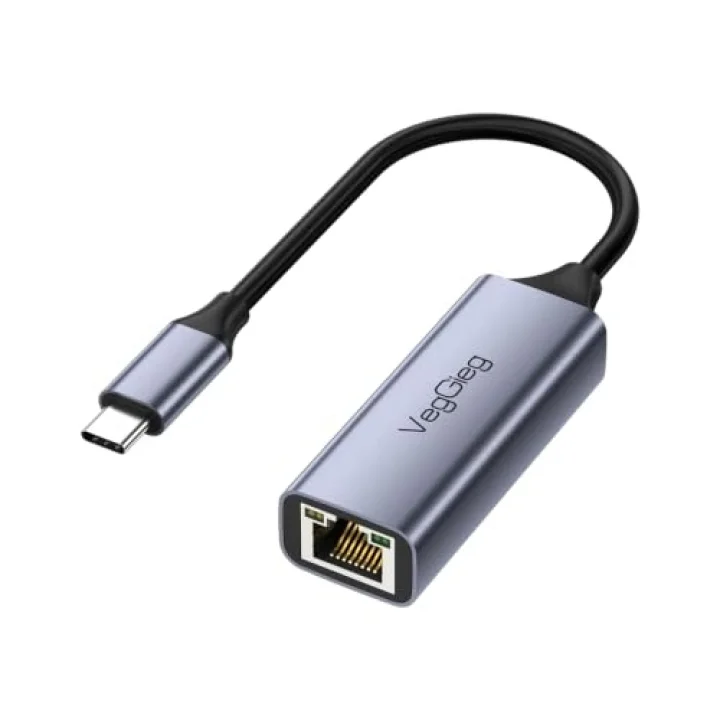 Type-C 1000Mbps Gigabit Ethernet Adaptörü PC, Mac, Konsol, Tv Box Uyumlu