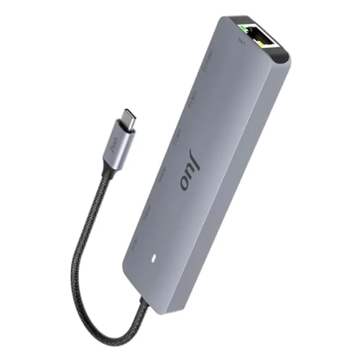 Type-C 2*HDMI Dual MST 4K 60Hz Gigabit Ethetnet Dönüştürücü 100W USB 3.2 Çoklayıcı Hub
