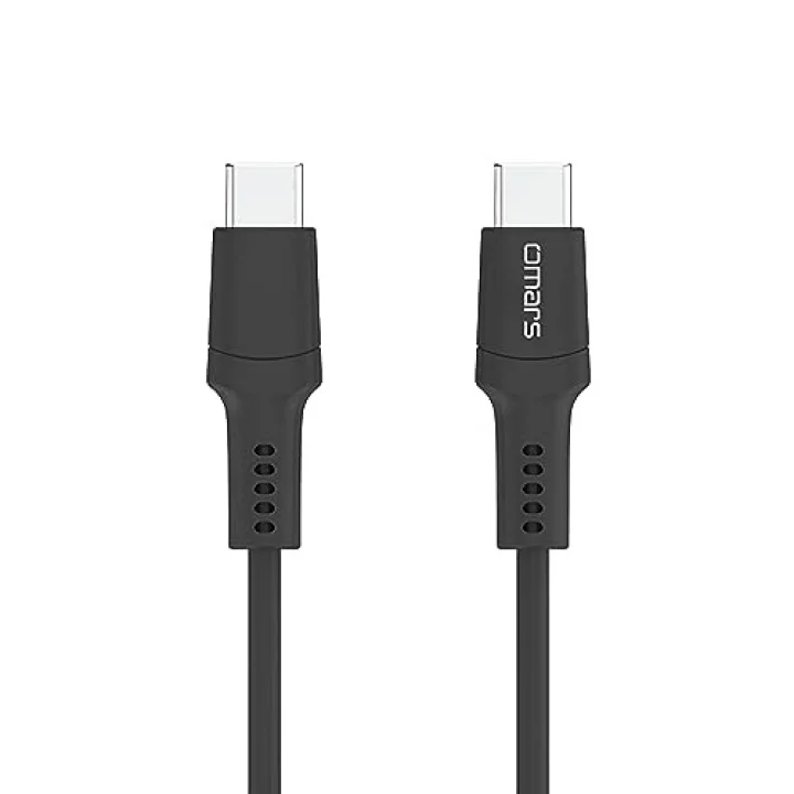 Type-C 3A Hızlı Şarj ve Data Kablosu Siyah - Hızlı Şarj, USB-IF Sertifikalı, Dayanıklı Tasarım