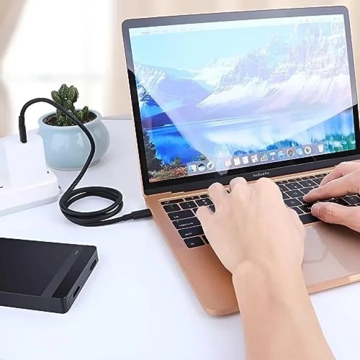 Type-C 3A Hızlı Şarj ve Data Kablosu Siyah - Hızlı Şarj, USB-IF Sertifikalı, Dayanıklı Tasarım