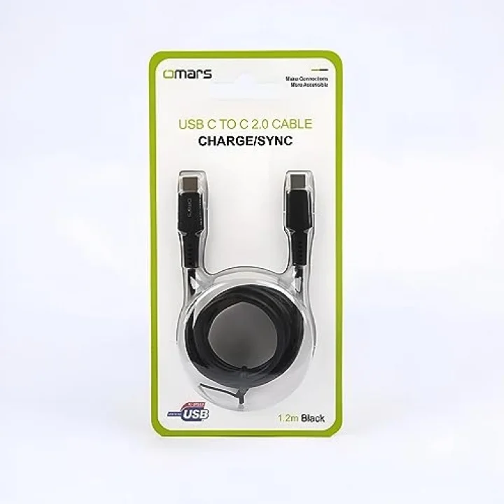 Type-C 3A Hızlı Şarj ve Data Kablosu Siyah - Hızlı Şarj, USB-IF Sertifikalı, Dayanıklı Tasarım