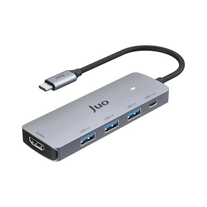 Type-C 5Gbps 100W 4K 60Hz HDMI USB 3.2 Çokayıcı Hub