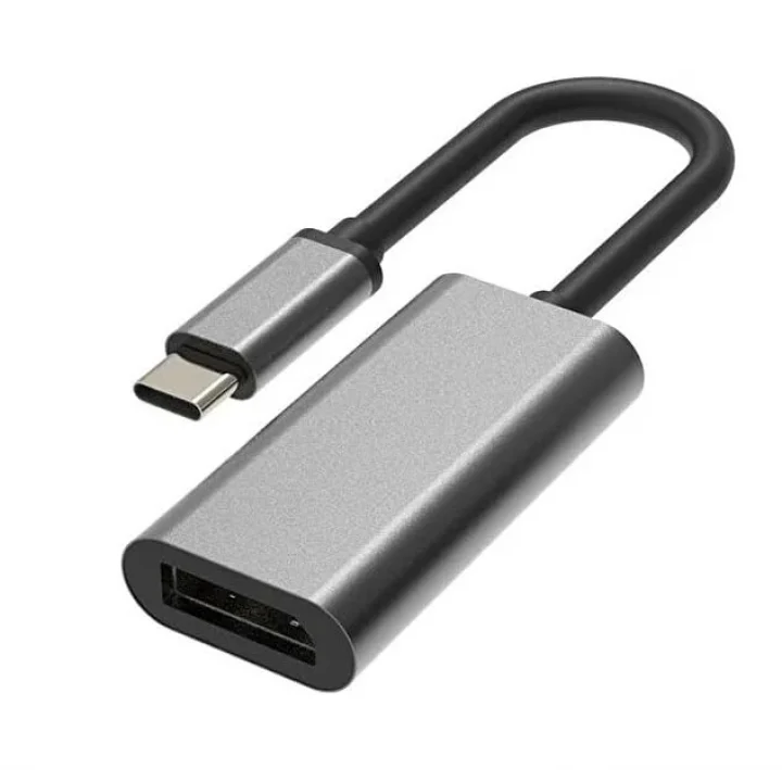 Type-C to Displayport Adaptör USB C DP Çevirici Notebook PC Bilgisayar Uyumlu HC67 (HDMI değildir)