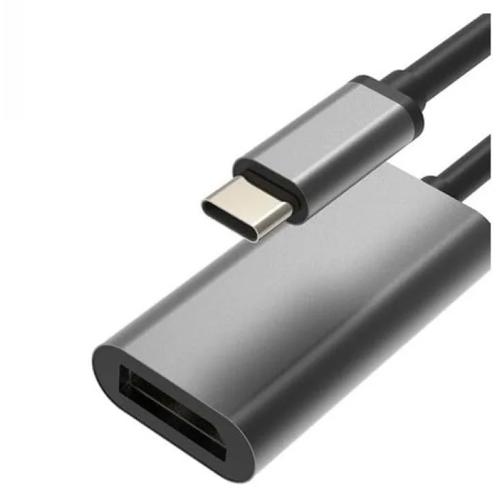 Type-C to Displayport Adaptör USB C DP Çevirici Notebook PC Bilgisayar Uyumlu HC67 (HDMI değildir)