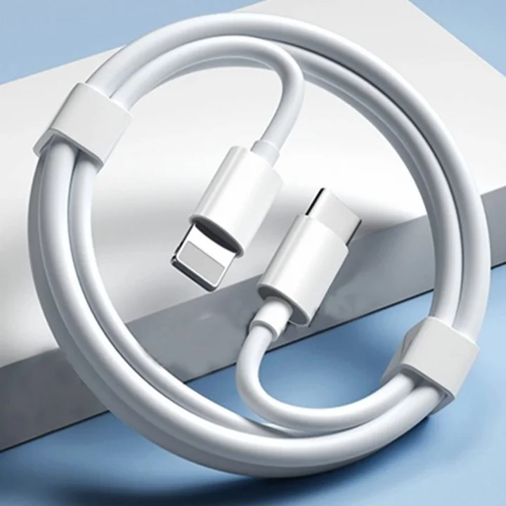 Type-C To Lightning Usb Kablo 1 Metre iPhone ile Uyumlu Şarj Data Kablosu Type-c Uçlu iPhone ile Uyumlu usb Kablo 1m