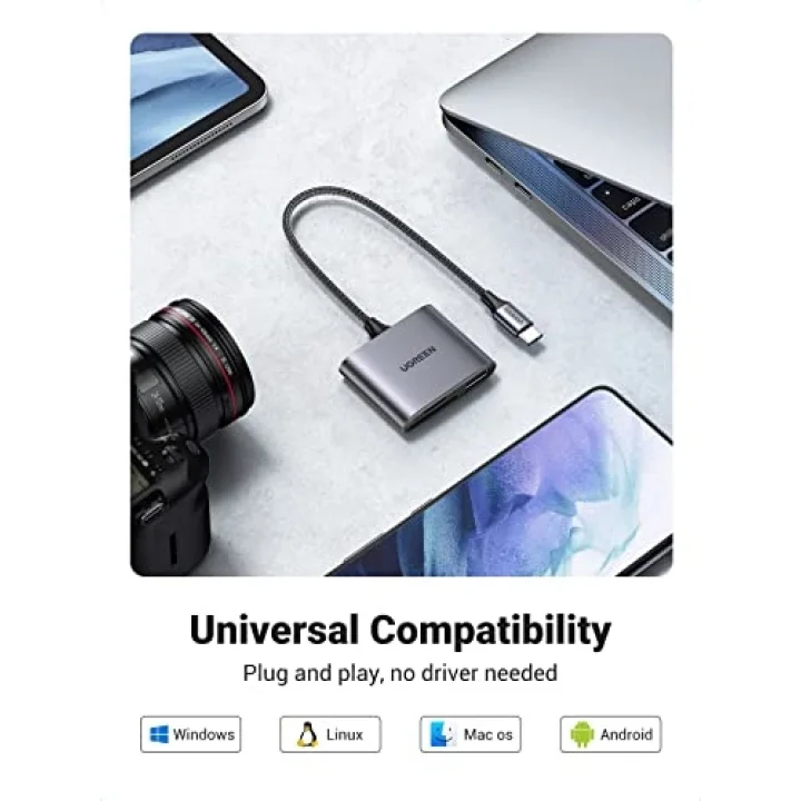 Type-C to SD Micro SD TF USB Kart Okuyucu Adaptör