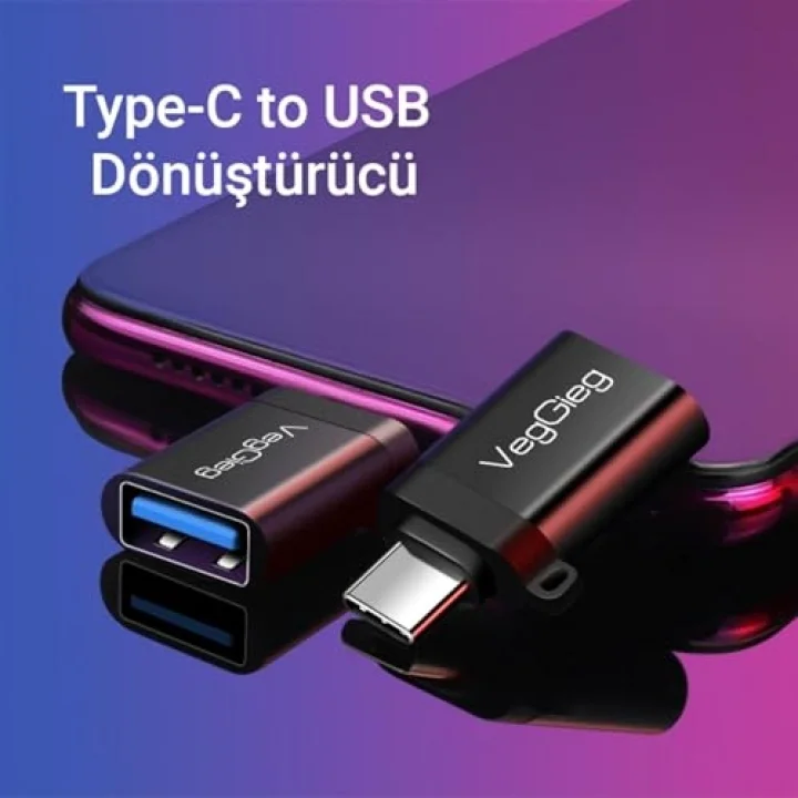 Type-C to USB 3.0 Çevirici Dönüştürücü Adaptör