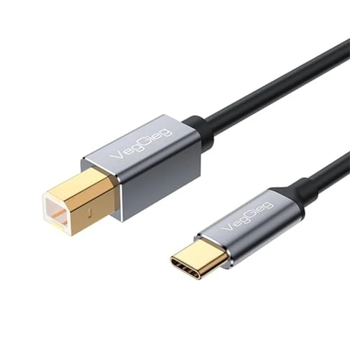 Type-C to USB-B Yazıcı Kablosu 1.5 Metre