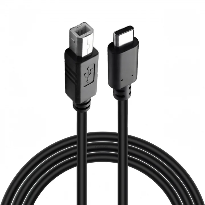 Type-C to USB-B Yazıcı Tarayıcı Printer Kablosu (3 METRE) - PC ve Laptop ile Yazıcı Ara Bağlantı Data Kablosu - USB 2.0 Hızlı ve Stabil Yazdırma - Kolay Kullanım - USB-C Printer Kablosu