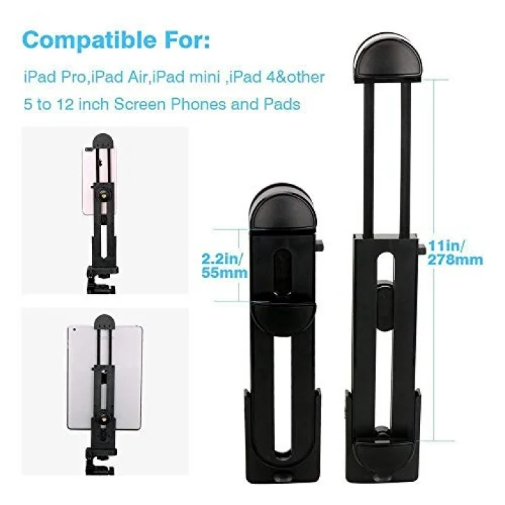 U-PAD Tablet Tripod Standı, Siyah